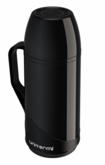 GARRAFA TERMICA DE MESA ROMA 500ML PRETA ECO - Distribuidora 12 de Outubro