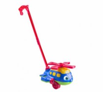 PUSH PLANE HELICOPTERO NA SOLAPA 24X15X35CM - Distribuidora 12 de Outubro