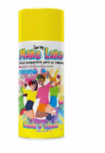 SPRAY LOKO-LATA 120ML AMARELO - Distribuidora 12 de Outubro