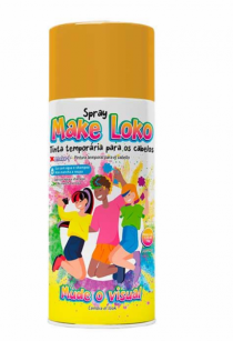 SPRAY LOKO BRILHO-LATA 120ML DOURADO - Distribuidora 12 de Outubro