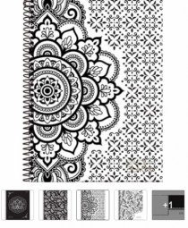 CAD.UNIV.CD.160F.10M.PT4 BACK TO BLACK   FSC - Distribuidora 12 de Outubro