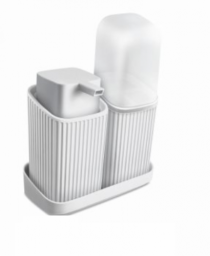 KIT DUO BANHEIRO BRANCO - Distribuidora 12 de Outubro