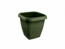 VASO QUADRADO 0,5L C PRATO VD MILITAR - Distribuidora 12 de Outubro