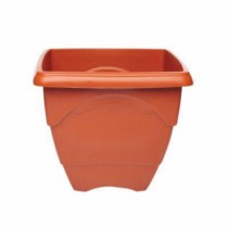VASO QUADRADO MEDIO 5,5L TERRACOTA - Distribuidora 12 de Outubro