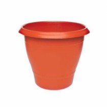 VASO REDONDO PEQUENO 1L TERRACOTA - Distribuidora 12 de Outubro