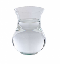 VASO TULIPA MEDIO LISO TRANSP STANDARD - Distribuidora 12 de Outubro