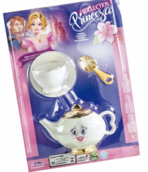 BULE + XÍCARA + PIRES + COLHER PRINCESA - Distribuidora 12 de Outubro