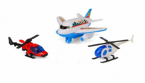 KIT AVIAO DE PLAST. C/ MOTOR A FRICCAO - Distribuidora 12 de Outubro