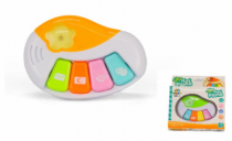 TECLADO MUSICAL DE PLAST. PQ A PILHA - Distribuidora 12 de Outubro