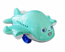 AVIAO DE PLASTICO C/ MOTOR A FRICCAO - Distribuidora 12 de Outubro