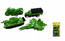KIT CARRINHOS C/ MOTOR A FRICCAO 4 PCS - Distribuidora 12 de Outubro