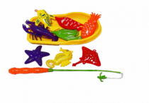 PESCARIA DE PLASTICO C/ ACESSORIOS - Distribuidora 12 de Outubro