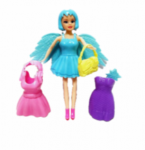 BONECA MONTA-DESMONTA C/ ACESSORIOS - Distribuidora 12 de Outubro