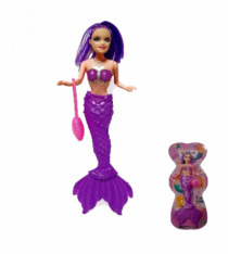 BONECA SEREIA A PILHA C/ ACESSORIOS - Distribuidora 12 de Outubro