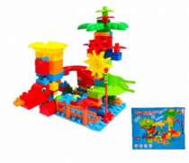 BLOCOS DE MONTAR ESCORREDOR DINO 102 PC - Distribuidora 12 de Outubro