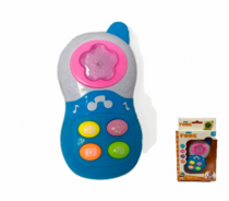 TELEFONE MUSICAL DE PLASTICO A PILHA PQ - Distribuidora 12 de Outubro