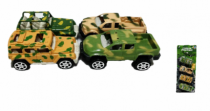 CARRINHO MILITAR C/ MOTOR A FRICCAO 4 PCS - Distribuidora 12 de Outubro