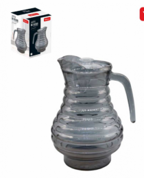 JARRA VIDRO C/ TAMPA ACRI JUPITER CINZA 1,3L - Distribuidora 12 de Outubro