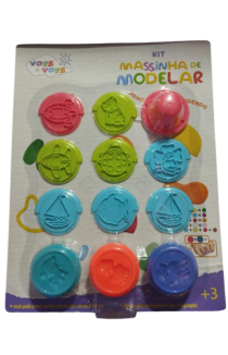 KIT MASSINHA DE MODELAR - Distribuidora 12 de Outubro