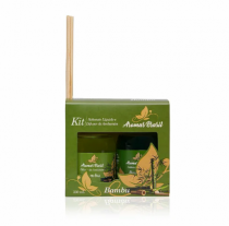 KIT DIFUSOR E SABONETE 250ML BAMBU - Distribuidora 12 de Outubro