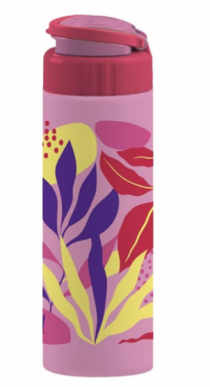 GARRAFA SQUEEZE ROMA ROSA 700ML - Distribuidora 12 de Outubro