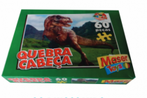 QUEBRA CABECA DINOSSAURO 60 PC - Distribuidora 12 de Outubro