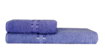 TOALHA BANHO CELINE 60X130 ROXO - Distribuidora 12 de Outubro