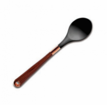 COLHER DE ARROZ BELMONT PRETO - Distribuidora 12 de Outubro