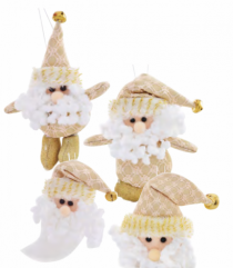 ENFEITE PAPAI NOEL SORTIDO - Distribuidora 12 de Outubro
