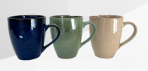 CANECA CERAMICA BRILHANTE CORES 300ML - Distribuidora 12 de Outubro