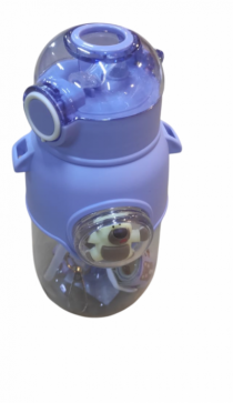 GARRAFA INFANTIL C/CANUDO E ALCA 700ML - Distribuidora 12 de Outubro