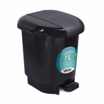 LIXEIRA C/ PEDAL PLASTICO 7L POS INDUSTRIA - Distribuidora 12 de Outubro