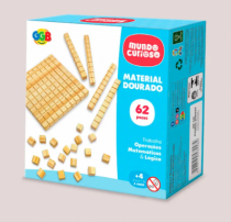 MATERIAL DOURADO 62 PCS - Distribuidora 12 de Outubro