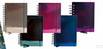 AGENDA 26 WIRE METALICA 15X21 CM / 320 PG - Distribuidora 12 de Outubro