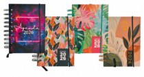 AGENDA 26 WIRE FOLHA 11X15 CM / 320 PG - Distribuidora 12 de Outubro