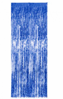 CORTINA METAL.DECOR.S 1X2 M AZUL - Distribuidora 12 de Outubro