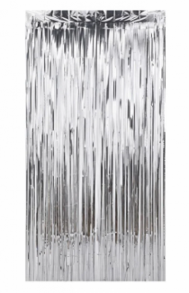 CORTINA METAL.DECOR.S 1X2 M PRATA - Distribuidora 12 de Outubro