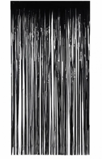 CORTINA METAL.DECOR.S 1X2 M.PRETO - Distribuidora 12 de Outubro