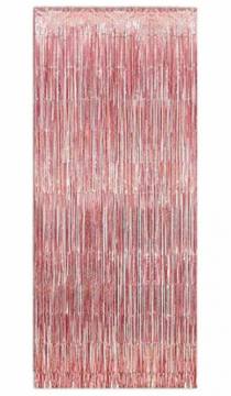 CORTINA METAL.DECOR.S 1X2 M.ROSE GOLD - Distribuidora 12 de Outubro