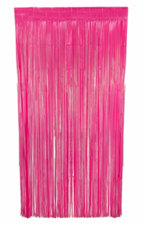 CORTINA METAL.DECOR.S 1X2 M ROSA - Distribuidora 12 de Outubro