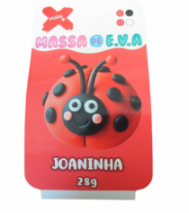 MASSA EVA POTE C/4 CORES 28G JOANINHA - Distribuidora 12 de Outubro