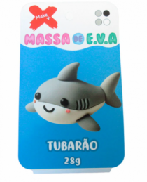 MASSA EVA POTE C/4 CORES 28G TUBARAO - Distribuidora 12 de Outubro