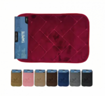 TAPETE LINHA SOFT SQUARE 38X58 CM - Distribuidora 12 de Outubro