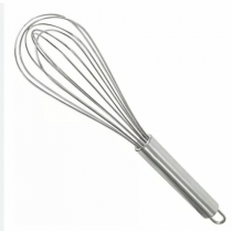 BATEDOR DE CLARAS INOX SILVER 25CM - Distribuidora 12 de Outubro