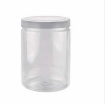 POTE SLIM 1 L TAMPA BRANCA - Distribuidora 12 de Outubro