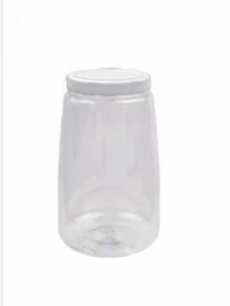 POTE CONICO 3 L TAMPA BRANCA - Distribuidora 12 de Outubro