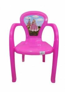 CADEIRA INFANTIL DECORADA PRINCESA - Distribuidora 12 de Outubro