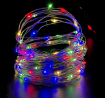 FIO COBRE 5M 50LED COLORIDO - Distribuidora 12 de Outubro