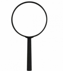 LUPA PLASTICO 50MM - Distribuidora 12 de Outubro