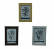 PORTA RETRATO 46 EM PLASTICO PS E MDF - Distribuidora 12 de Outubro